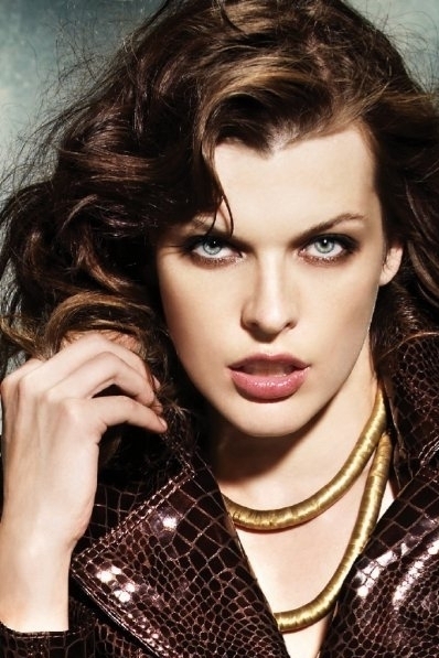 Milla Jovovich modelling gallery